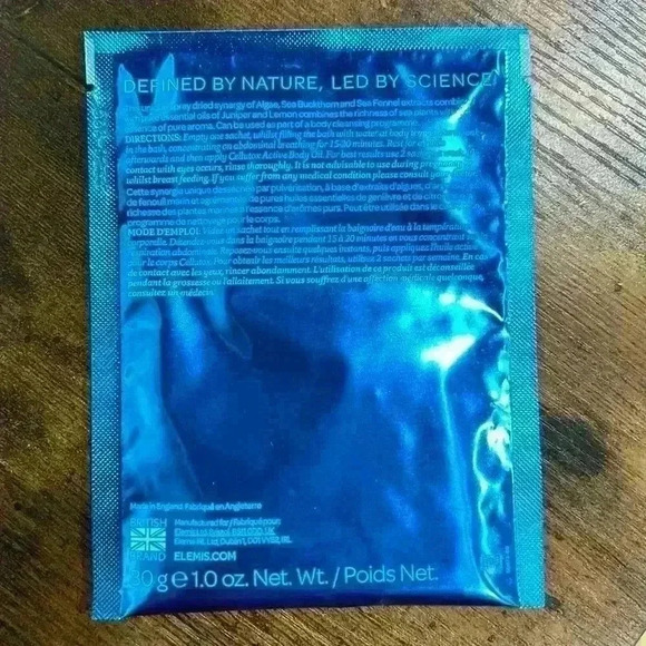 NWT Elemis Cellutox Herbal Bath Synergy Soak 3  Pack Sealed 1oz Sachets - Picture 3 of 4